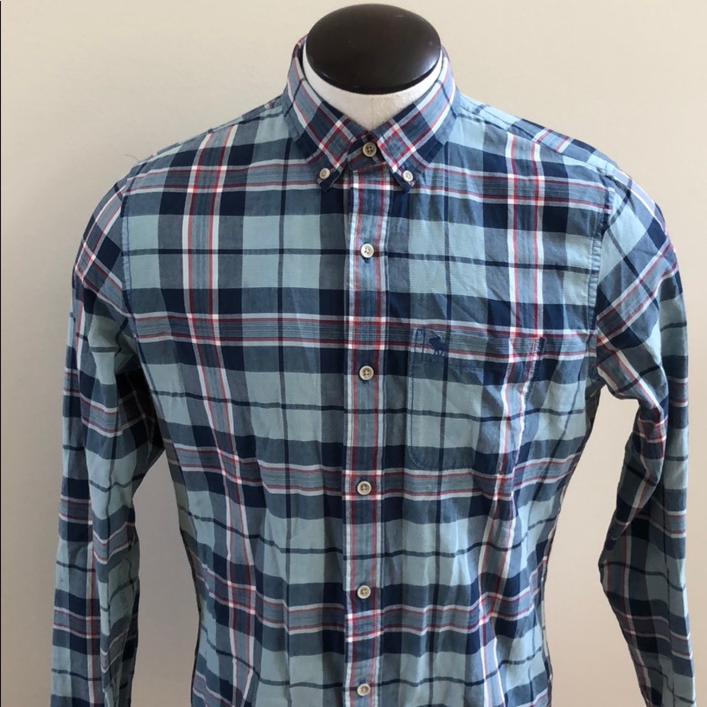 Abercrombie & Fitch plaid shirt. New with tags.